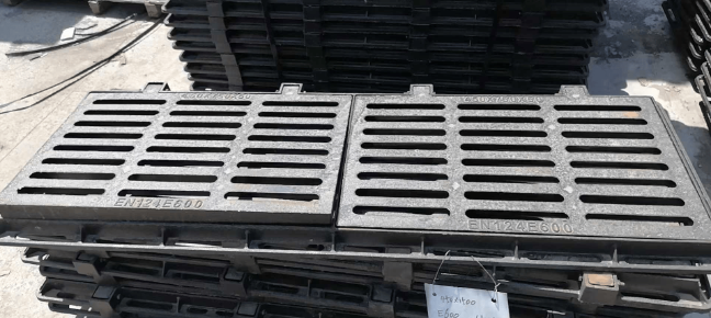 蔚县球墨铸铁连体双篦展示